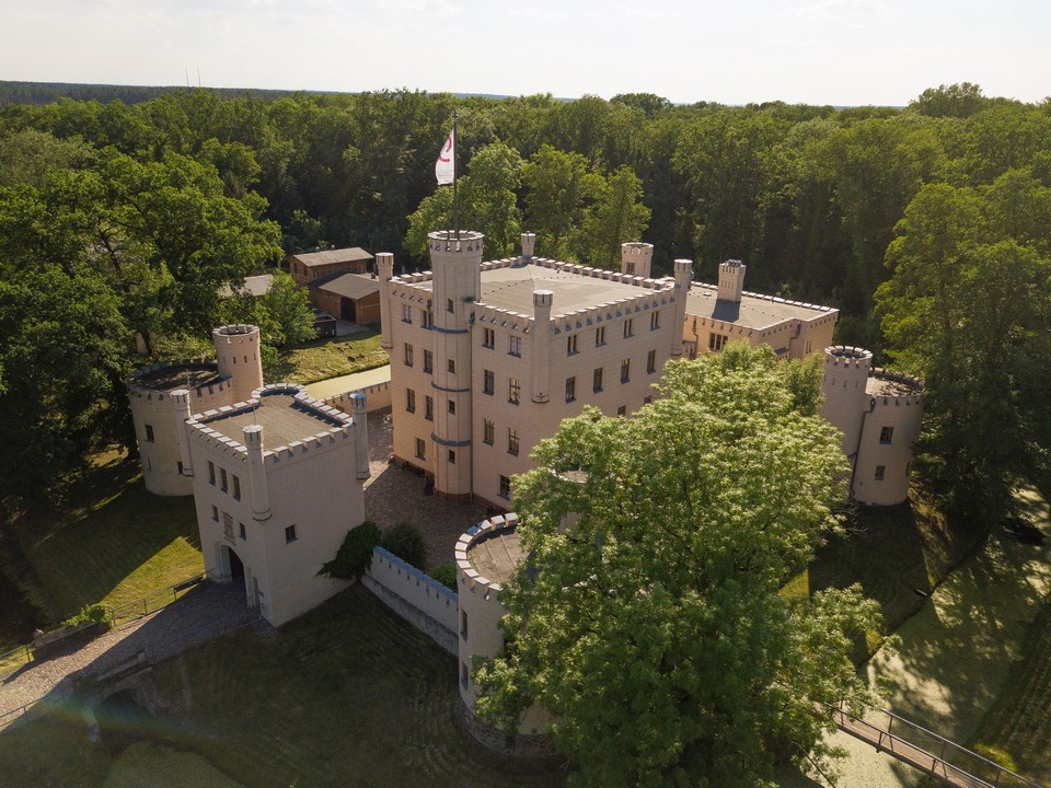 Drohnenbild Luftbild Schloss