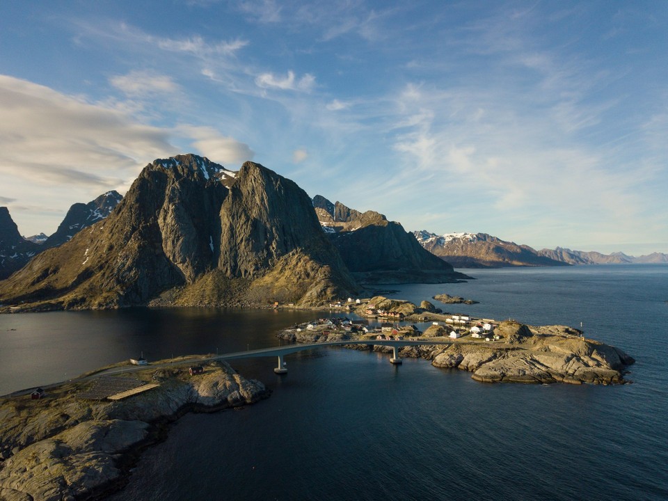 Drohnenfotografie Lofoten