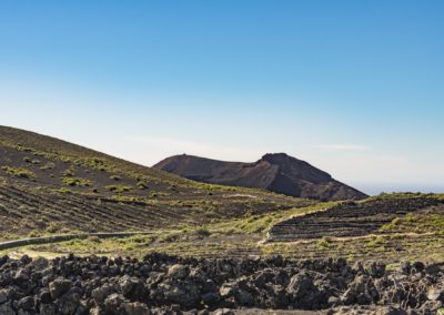 La Palma Wanderweg Teneguia Vulkan